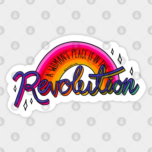 Revolution Sticker by Doodle by Meg